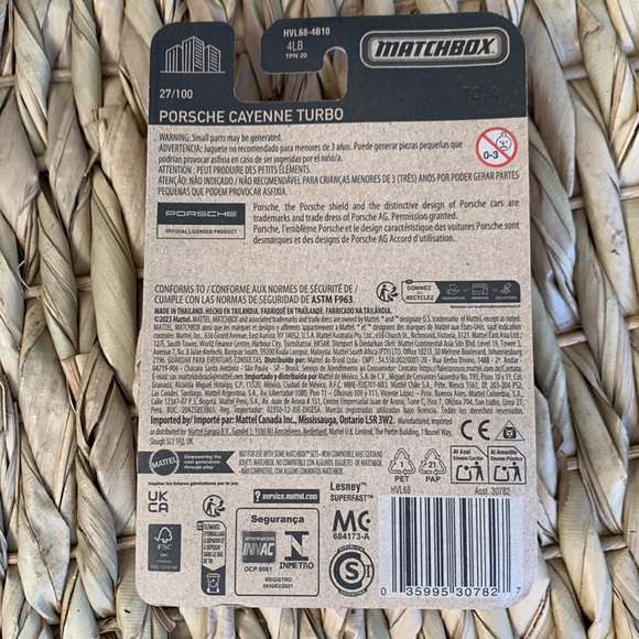 Porsche Cayenne Turbo Car Matchbox MB1305 MB27 2024 New 2024 MBX Metro Diecast - Picture 3 of 6